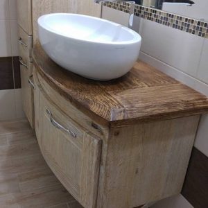 Mobili bagno in rovere