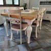 Tavolo stile classico bianco